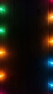 Christmas Lights iPhone 17 Pro Wallpaper Christmas Lights iPhone 17 Pro Wallpaper