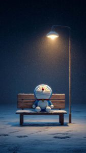 Doraemon iPhone 17 Pro Wallpaper