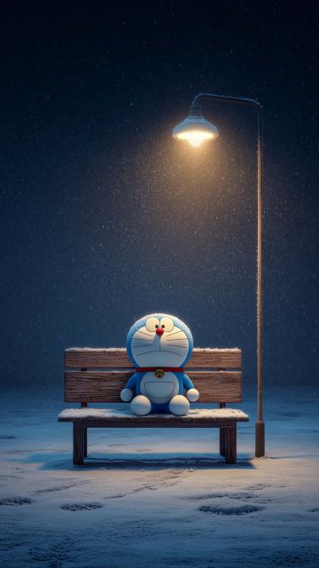 Doraemon iPhone 17 Pro Wallpaper