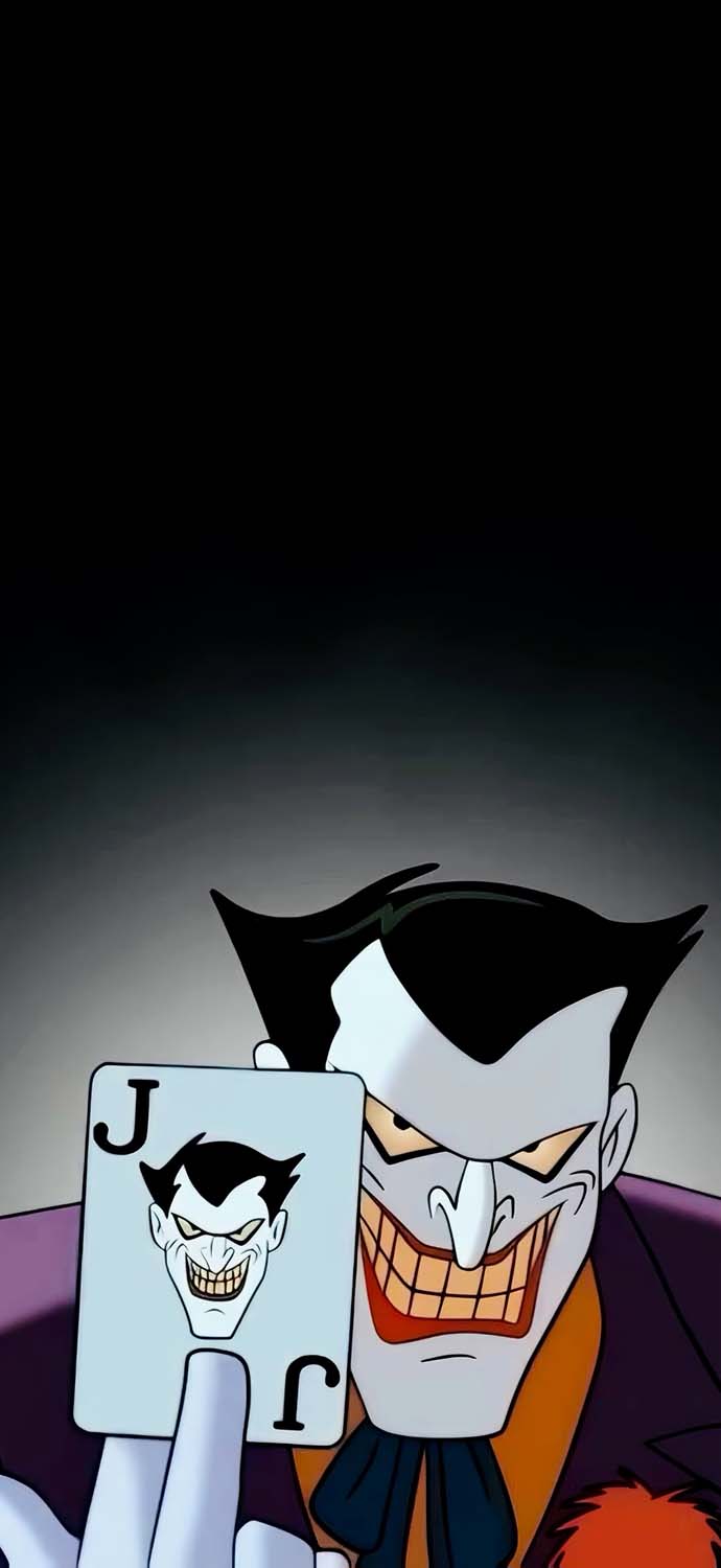 Joker Card iPhone 17 Pro Wallpaper