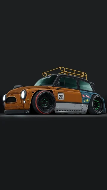 Mini Cooper iPhone 17 Pro Wallpaper