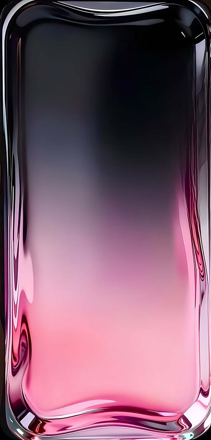 Pink Glass iPhone 17 Pro Wallpaper