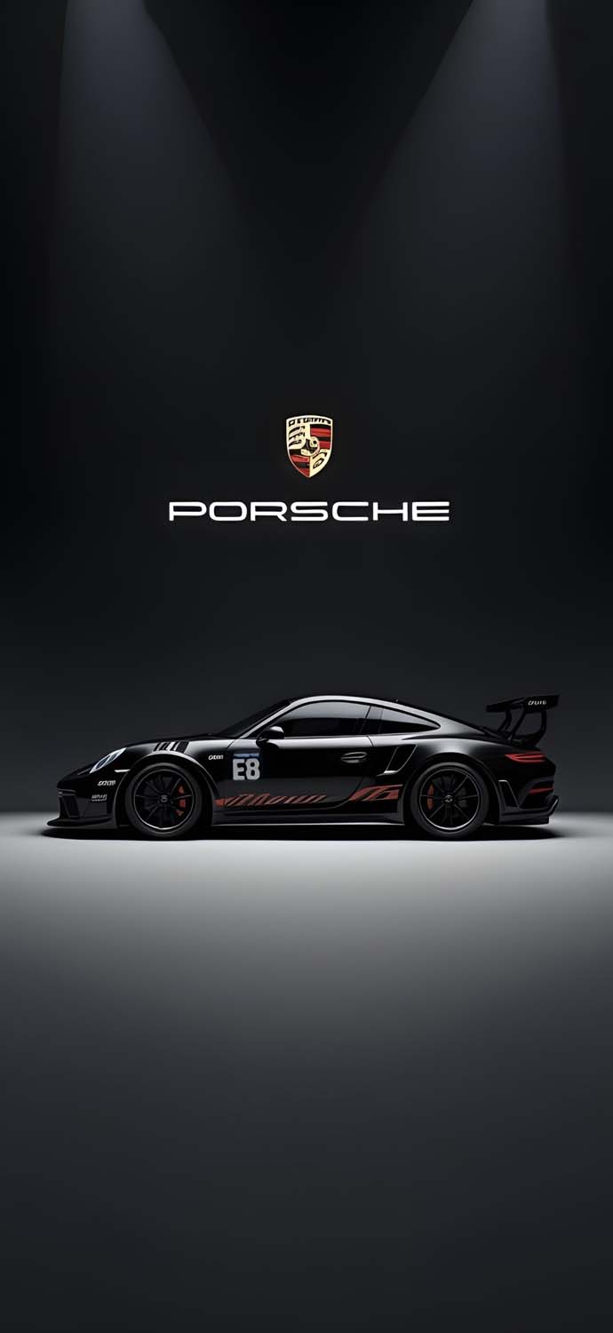 Porsche 911 iPhone 17 Pro Wallpaper