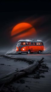 VW Van iPhone 17 Pro Wallpaper VW Van iPhone 17 Pro Wallpaper