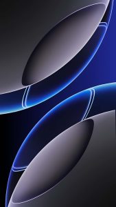 Abstract Dual Sphere Art