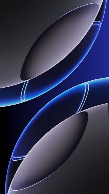 Abstract Dual Sphere Art