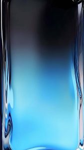 Blue Glass Abstract iPhone Wallpaper