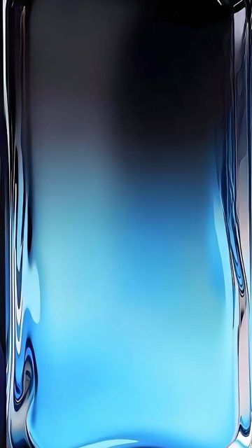 Blue Glass Abstract iPhone Wallpaper