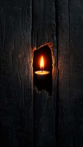 Candle iPhone Wallpaper