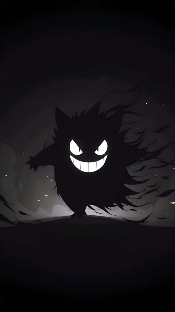 Ganger Pokemon iPhone Wallpaper