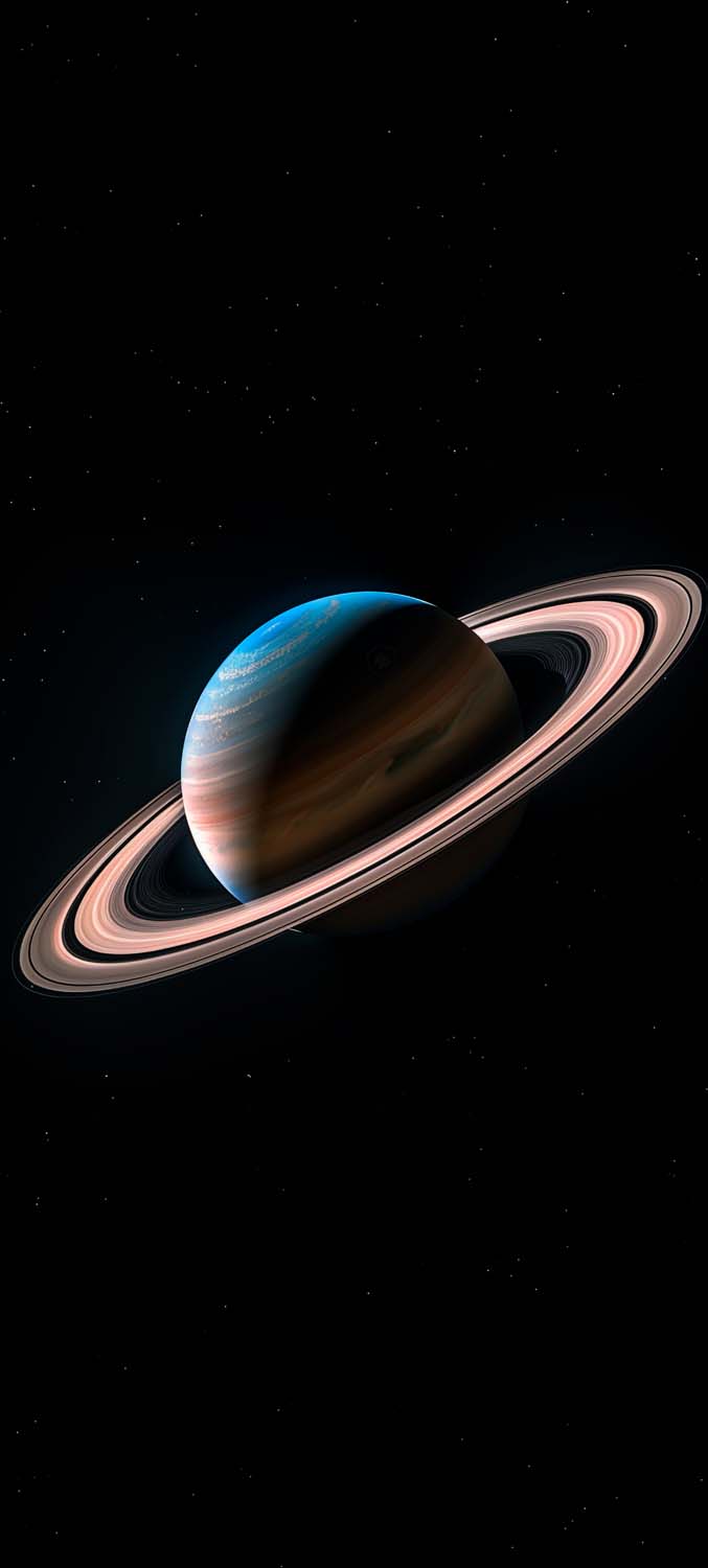 Planet Saturn iPhone Wallpaper