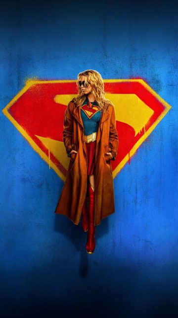Supergirl iPhone Wallpaper