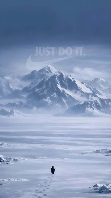 That Stubborn Penguin iPhone Wallpaper