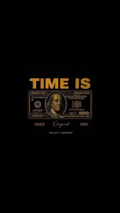 Time is Money iPhone Wallpaper