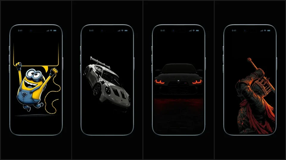 Best OLED Dark Wallpapers for iPhone