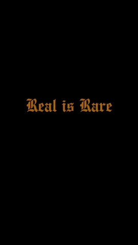 real is rare orange gothic quote black wallpaper