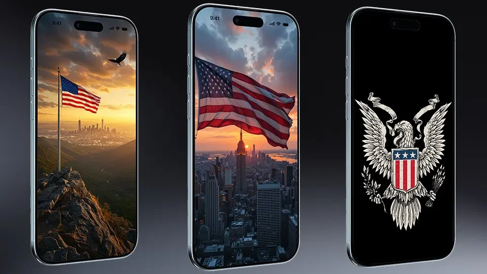 4th of July iPhone Wallpaper