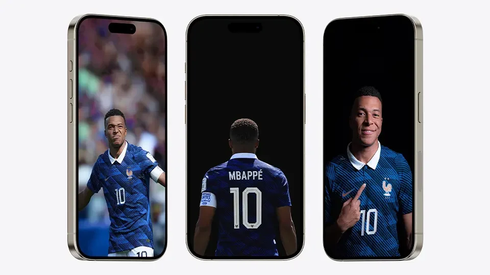 Kylian Mbappé iphone Wallpapers