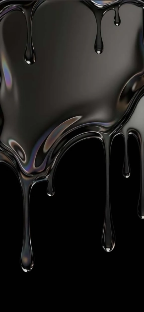 black-liquid-chrome-dripping-lockscreen black-liquid-chrome-dripping-lockscreen