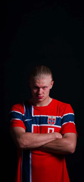 erling-haaland-norway-national-team-iphone-wallpaper