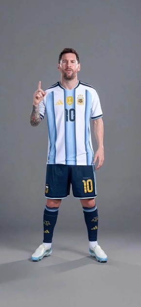 lionel-messi-argentina-pointing-up-iphone-wallpaper