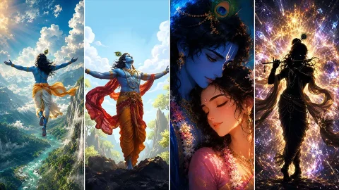 4K Shree Krishna iPhone Wallpapers | HD Divine & Aesthetic Art 17 4K Shree Krishna iPhone Wallpapers