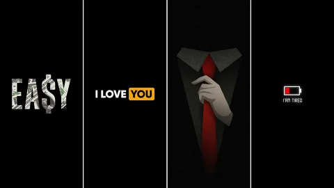 AMOLED Black iPhone Wallpaper Pack