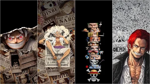 Best Luffy & Straw Hat Crew 4K Backgrounds