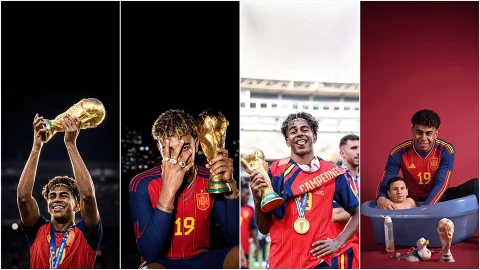 Lamine Yamal World Cup Celebration iPhone Wallpapers
