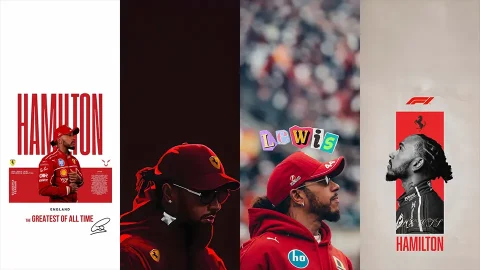 Lewis Hamilton iPhone Wallpaper Pack