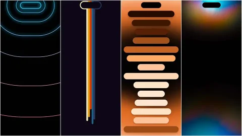 Minimal Dynamic Island Wallpapers for iPhone Minimal Dynamic Island Wallpapers for iPhone