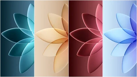 OPPO A6S Stock Wallpapers