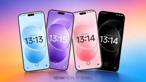 Official Redmi Note 17 Series AMOLED stock wallpaper