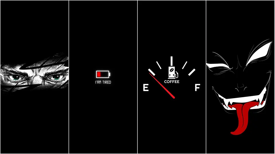 Home 1 Pure Black Wallpaper Download
