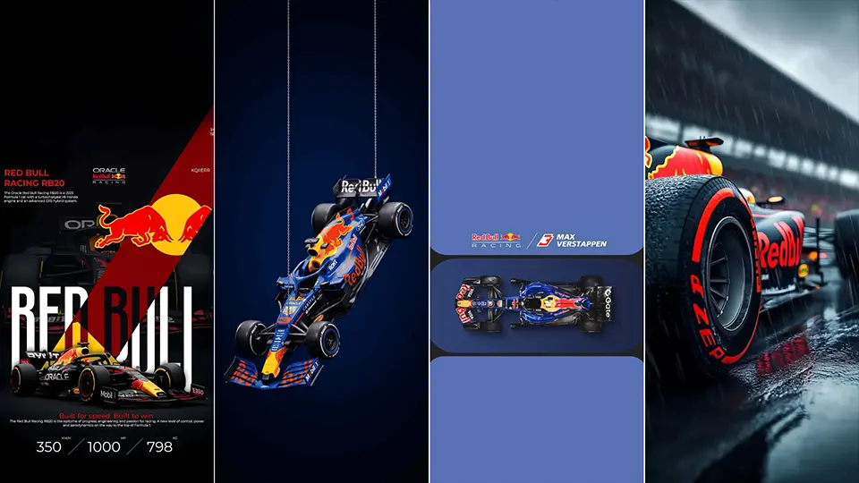 Red Bull Racing F1 Wallpapers in 4K