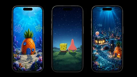 SpongeBob iPhone Wallpapers for Every Style