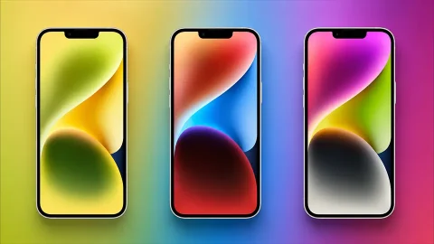 iPhone 14 Stock Wallpapers