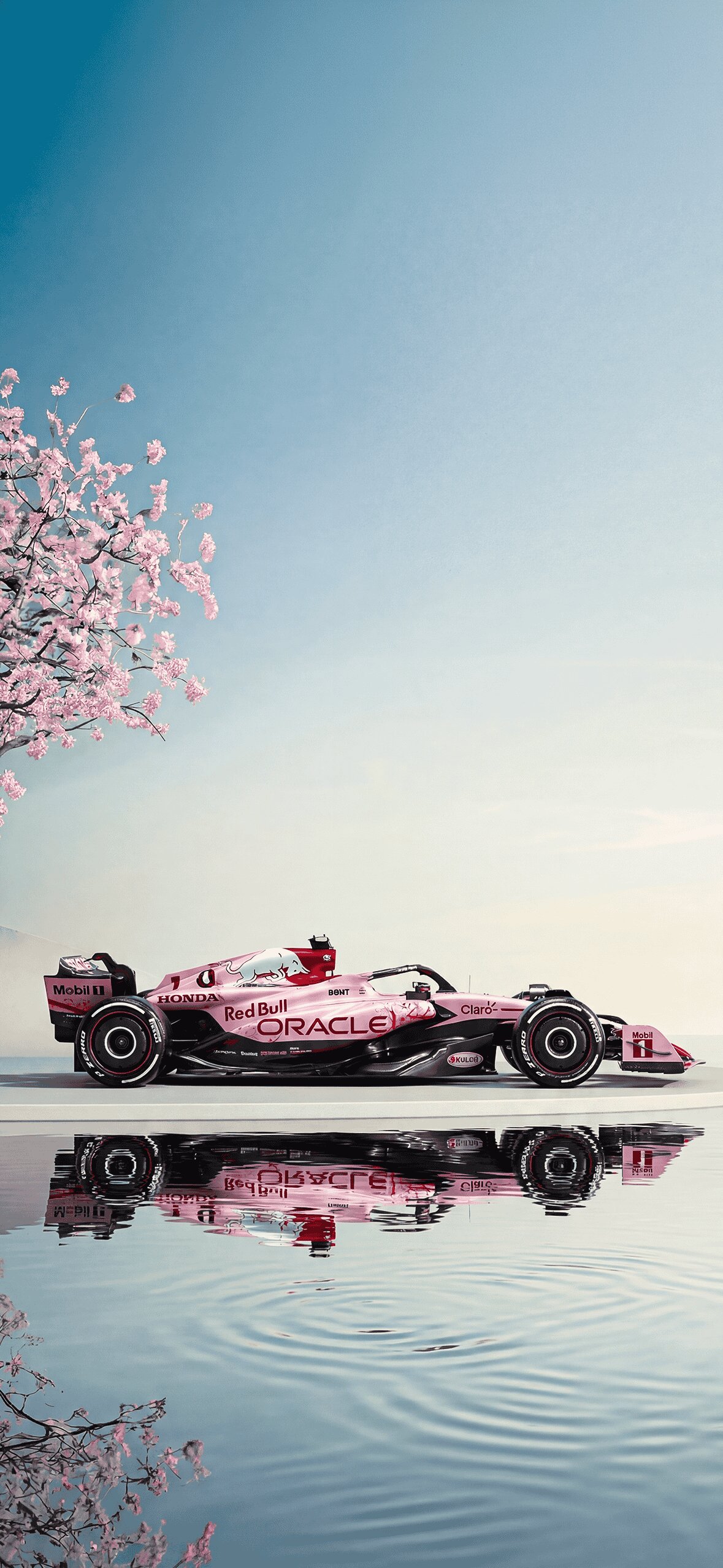 14 Red Bull Racing Wallpapers for iPhone | Best 4K & HD F1 Backgrounds 1 pink-red-bull-f1-car-sakura-4k-iPhone-Wallpaper
