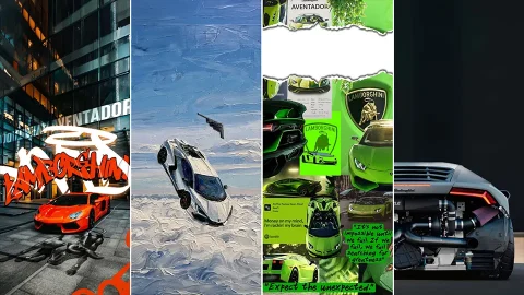 Epic Lamborghini Lock Screen Wallpapers for iPhone