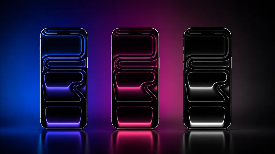 Official iPhone 17 Pro Dark Wallpapers