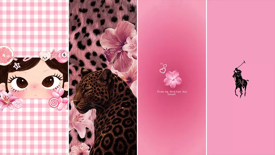Preppy & Coquette Pink Aesthetic Wallpapers
