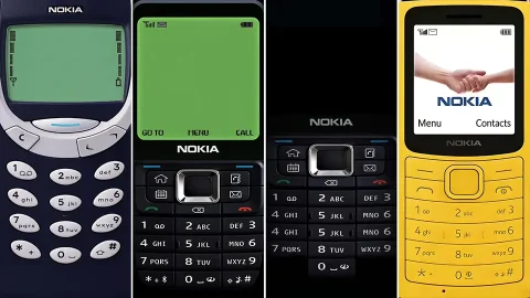 Retro Nokia Wallpapers for iPhone 4K