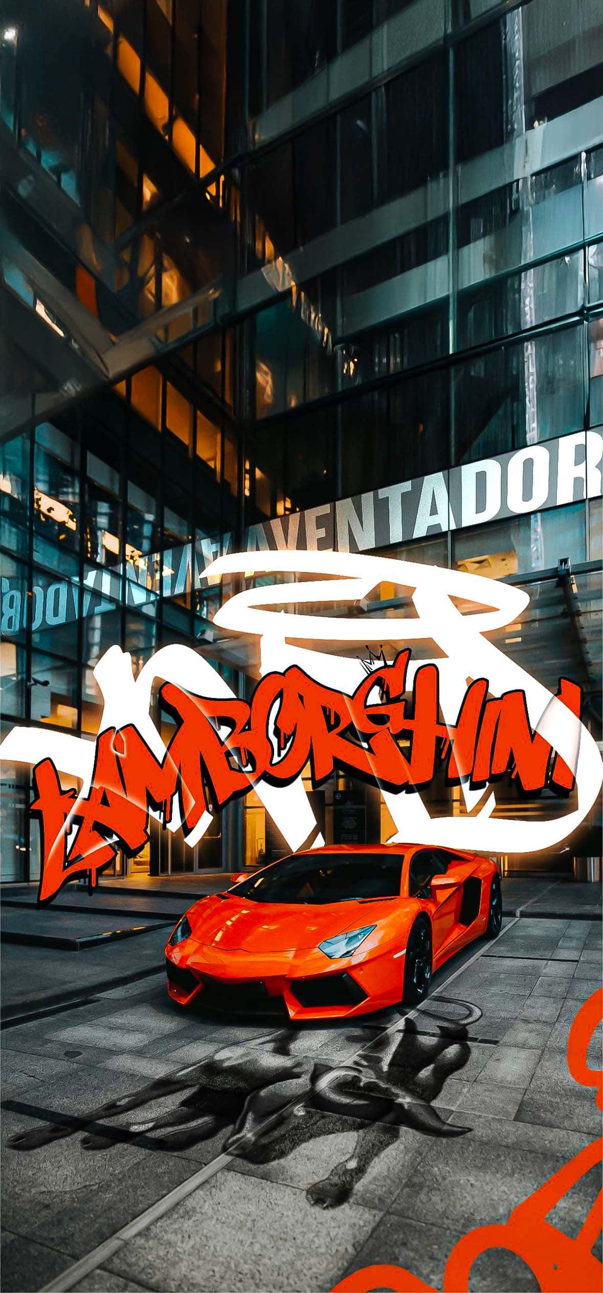 Epic Lamborghini Lock Screen Wallpapers for iPhone (iOS Depth Effect Ready) 1 artistic-urban-lamborghini-aventador-4k-iPhone-Wallpaper