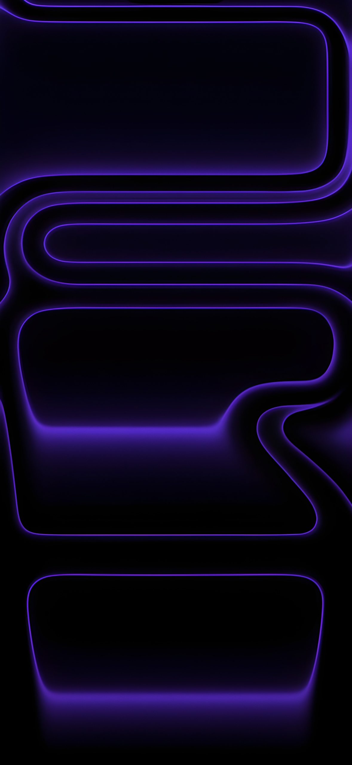 Download Official iPhone 17 Pro Dark Wallpapers in 4K (Original Quality) 2 iphone-17-pro-deep-violet-neon-flow-dark-wallpaper
