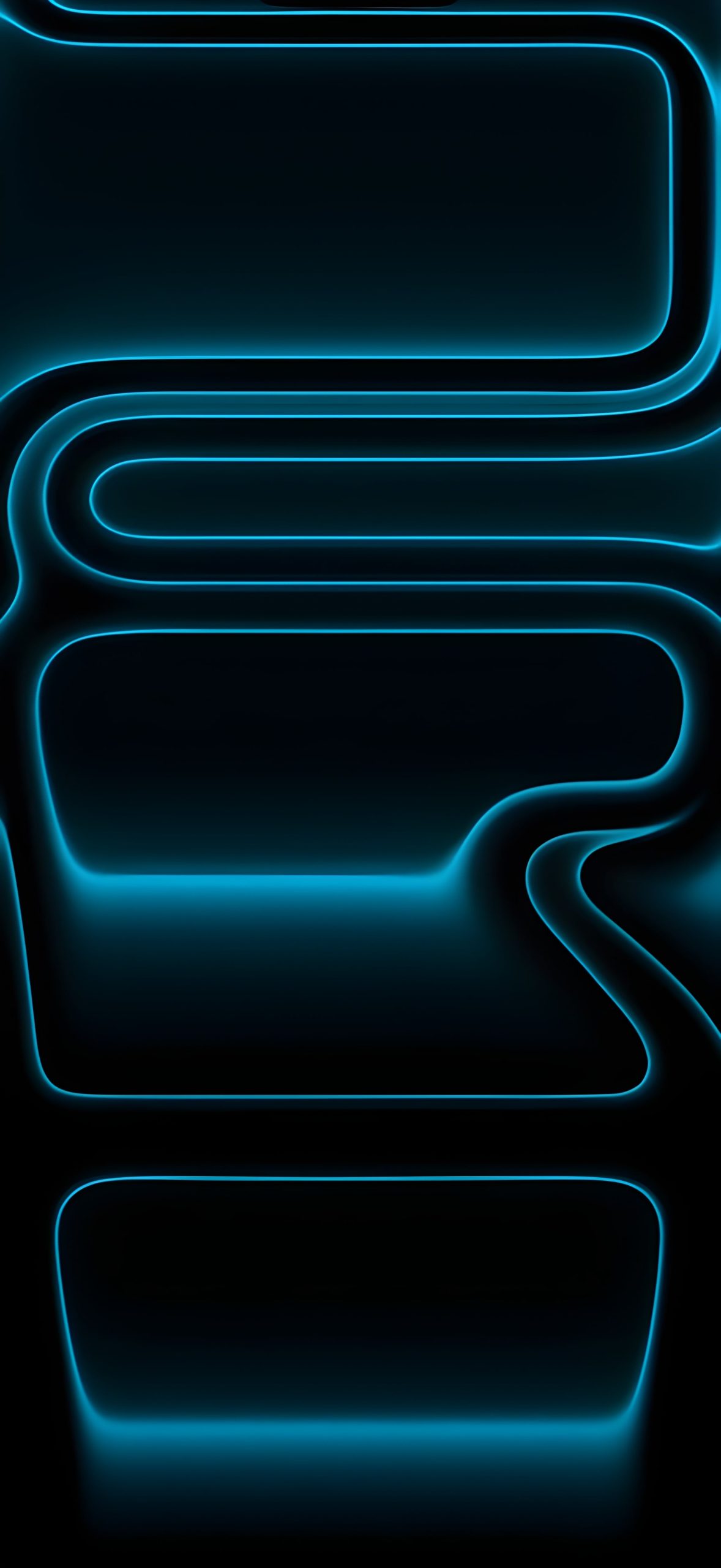 Download Official iPhone 17 Pro Dark Wallpapers in 4K (Original Quality) 3 iphone-17-pro-electric-cyan-neon-flow-dark-wallpaper