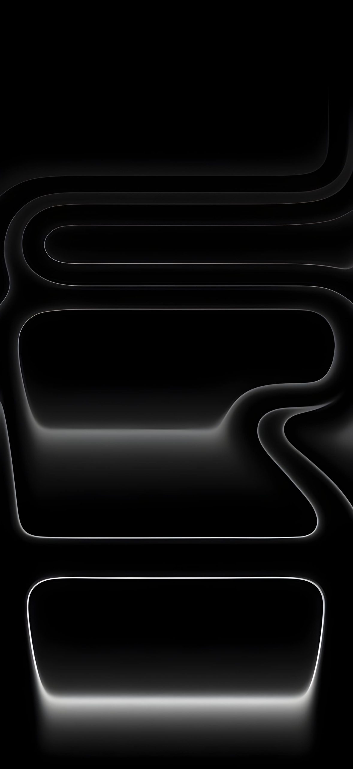 Download Official iPhone 17 Pro Dark Wallpapers in 4K (Original Quality) 5 iphone-17-pro-silver-titanium-neon-flow-dark-wallpaper