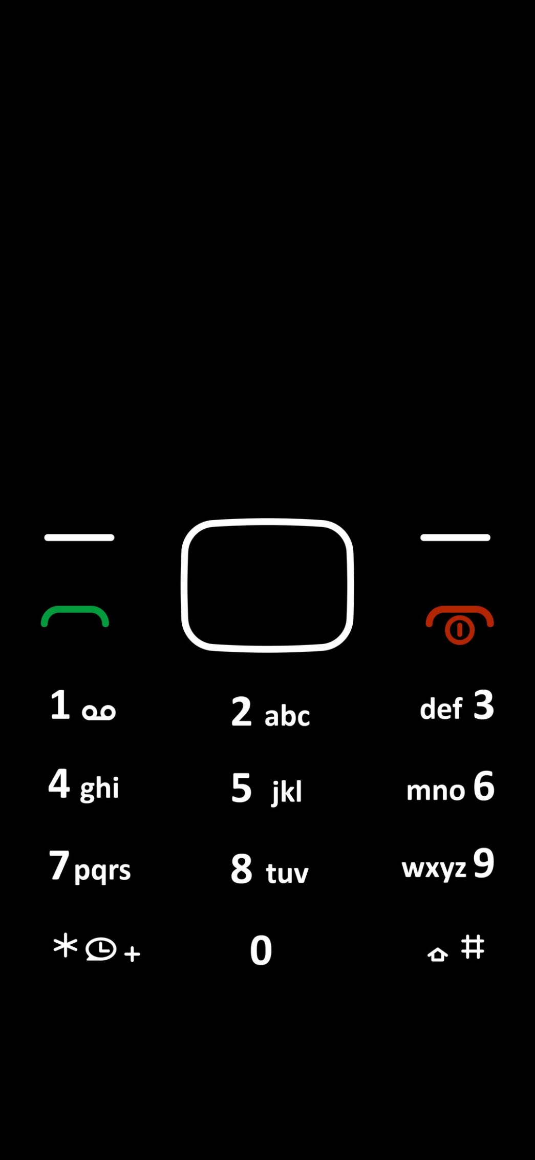 Retro Nokia Wallpapers for iPhone 4K | Nostalgic Phone Backgrounds 1 minimal-oled-nokia-keypad-dark-mode-iphone-wallpaper