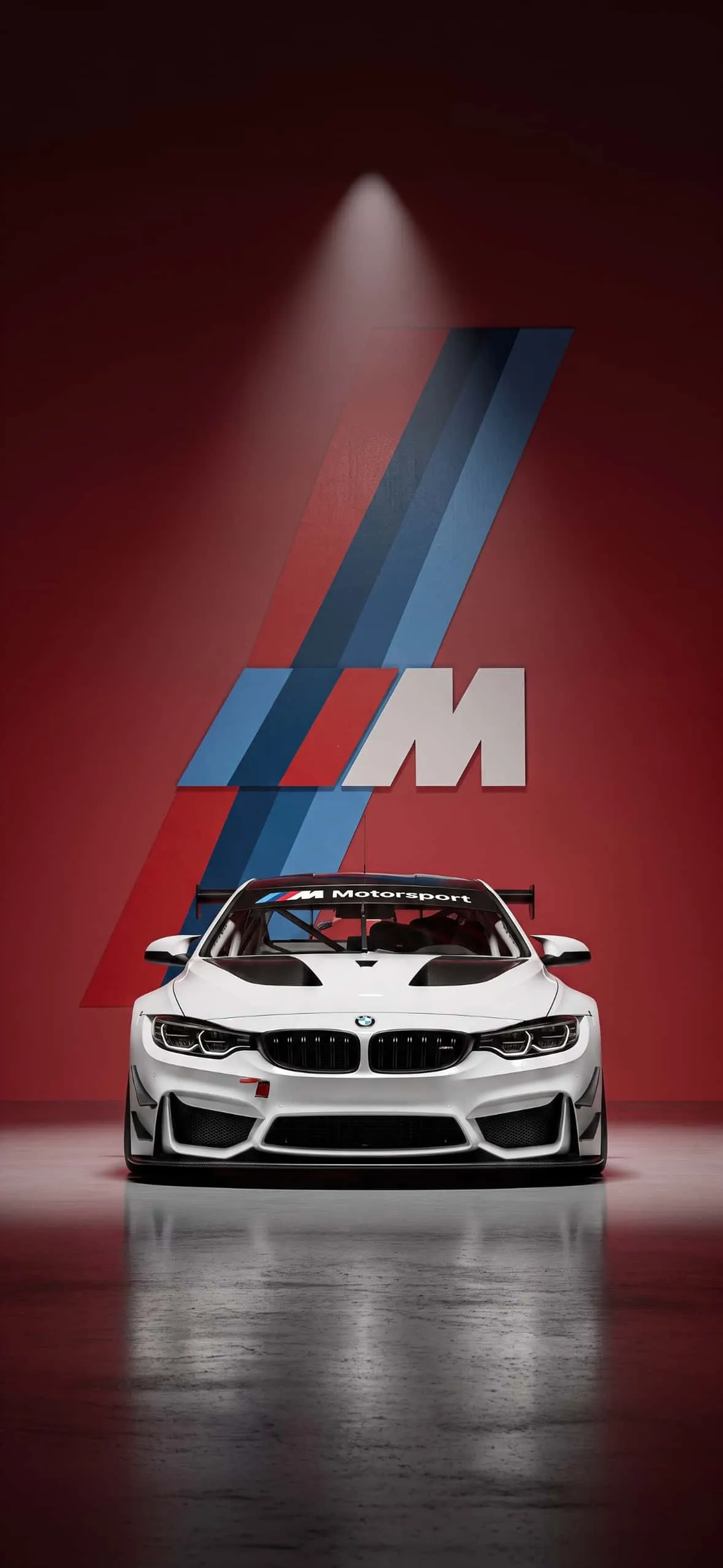BMW M4 iPhone Wallpapers: High-Resolution 4K Backgrounds 19 white-bmw-m4-gt4-racing-car-m-power-studio-iphone-wallpaper