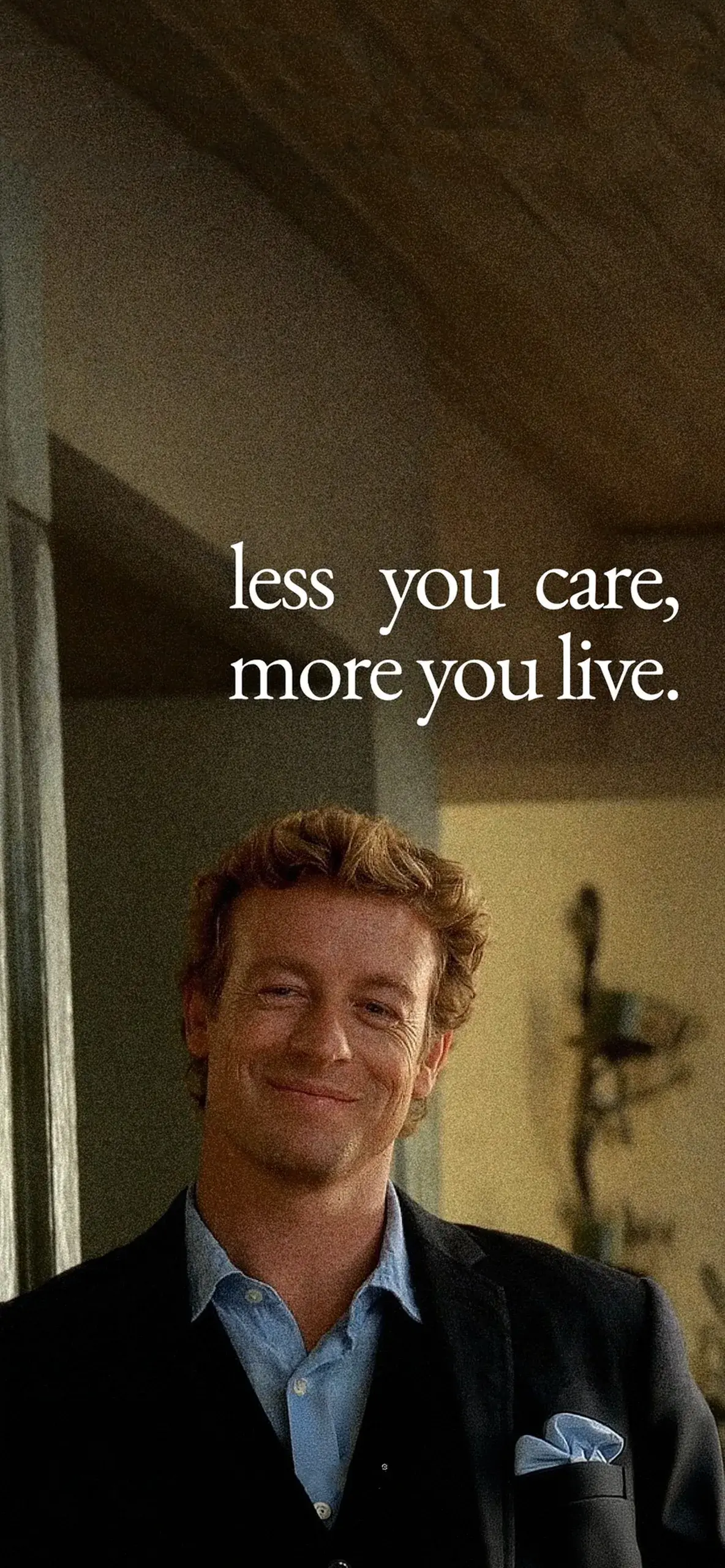 The Mentalist iPhone Wallpapers – 4K Patrick Jane Backgrounds 6 Patrick-jane-Smiling Portrait