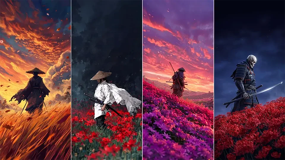 Samurai-iPhone-Wallpapers-4K